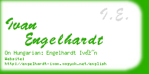 ivan engelhardt business card